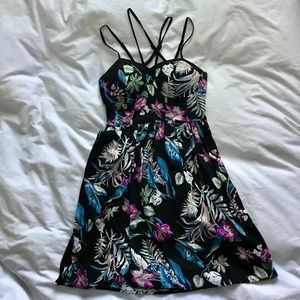 Xhilaration Tropical Flowy Dress